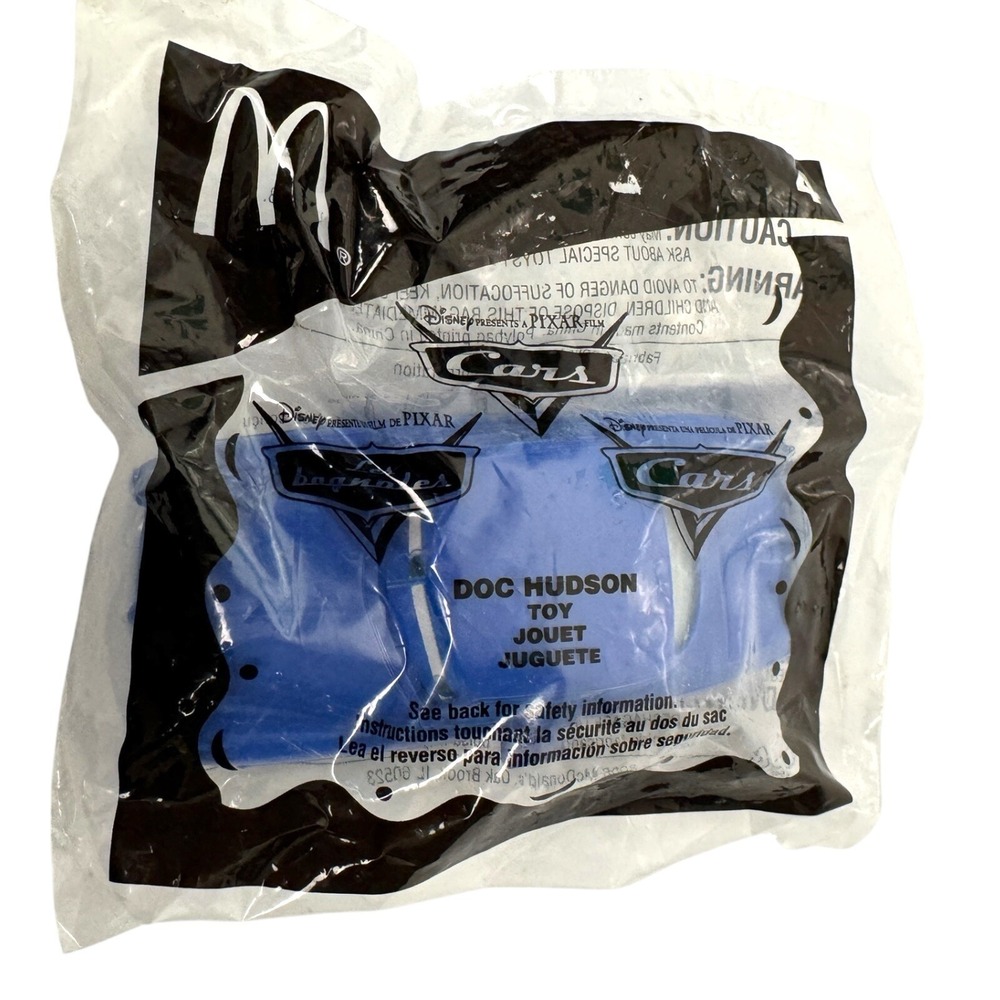 McDonald's Cars‎ Doc Hudson Toy Car VINTAGE SEALED 2006 FFT2